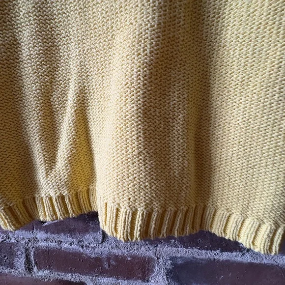 Zara Kids Bright Yellow Knit Button Cardigan - Picture 3 of 6